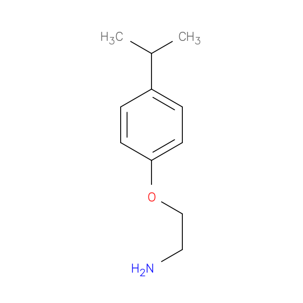 1-(2-Aminoethoxy)-4-(propan-2-yl)benzene hydrochloride