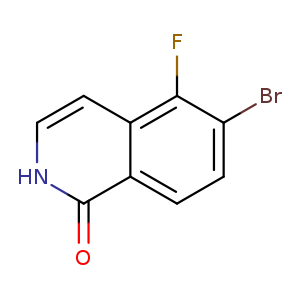 6-Bromo-5-fluoro-1(2H)-isoquinolinone