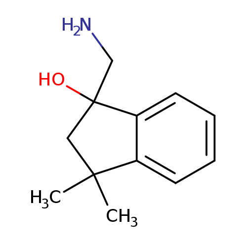 "1-(aminomethyl)-3,3-dimethyl-2H-inden-1-ol"