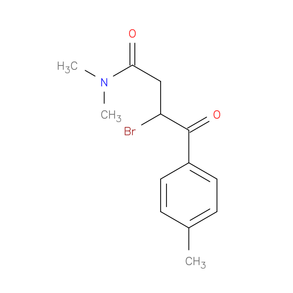 N,N-Dimethyl-3-Bromo-3-(4-Methylbenzoyl)Propionamide