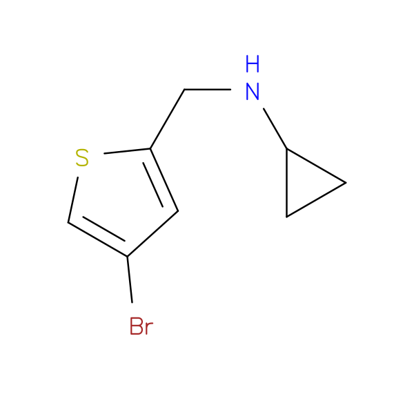 N-((4-Bromothiophen-2-yl)methyl)cyclopropanamine