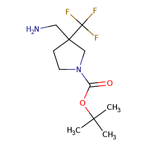 3-Aminomethyl-3-Trifluoromethyl-Pyrrolidine-1-Carboxylic Acid Tert-Butyl Ester