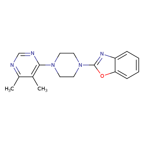 2-[4-(5,6-dimethylpyrimidin-4-yl)piperazin-1-yl]-1,3-benzoxazole