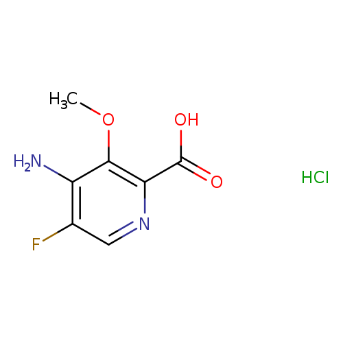 4-amino-5-fluoro-3-methoxypyridine-2-carboxylicacidhydrochloride