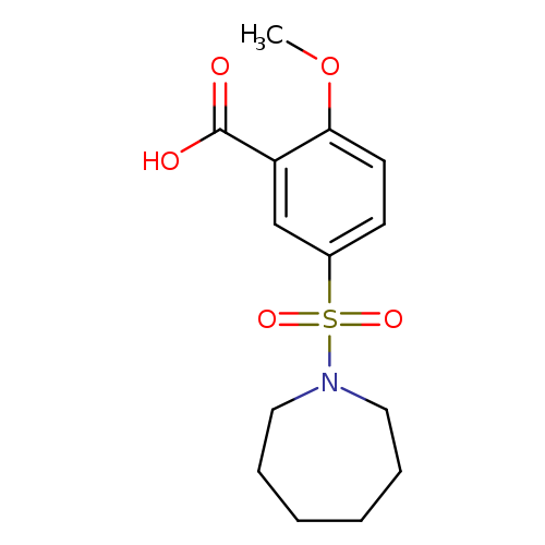 5-(Azepane-1-sulfonyl)-2-methoxy-benzoic acid