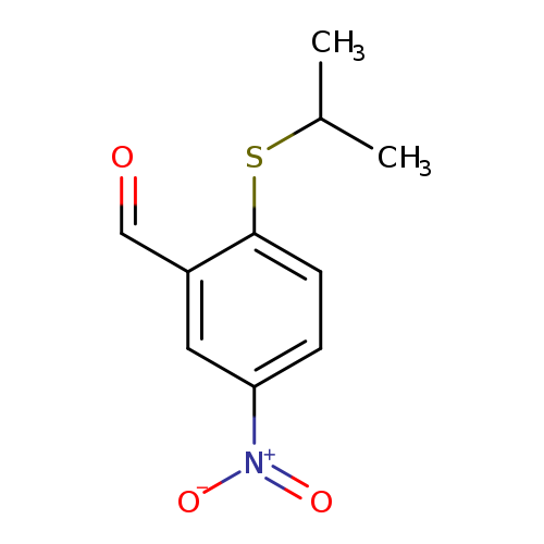 2-(Isopropylthio)-5-nitrobenzaldehyde