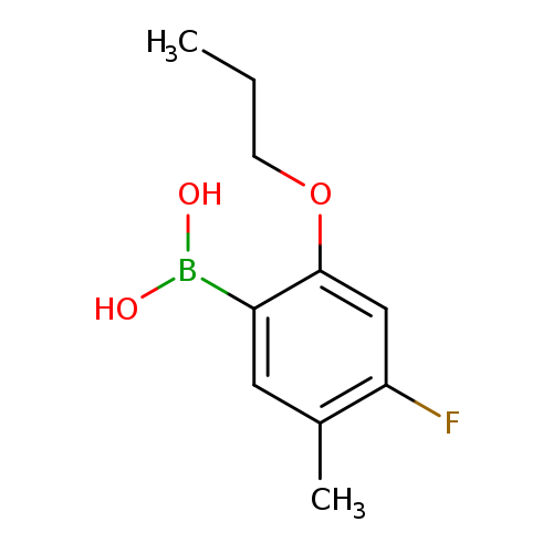 4-Fluoro-5-methyl-2-propoxyphenylboronic acid