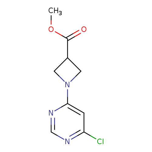 methyl 1-(6-chloropyrimidin-4-yl)azetidine-3-carboxylate