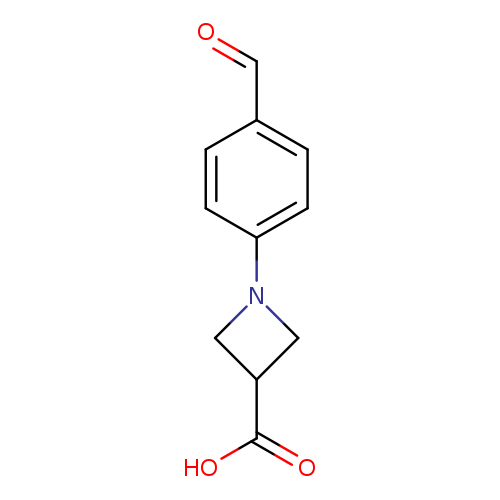 1-(4-Formylphenyl)azetidine-3-carboxylic acid