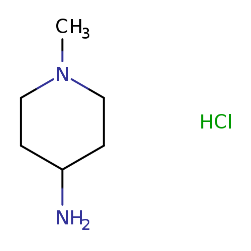 4-Piperidinamine, 1-methyl-, hydrochloride (1:1)