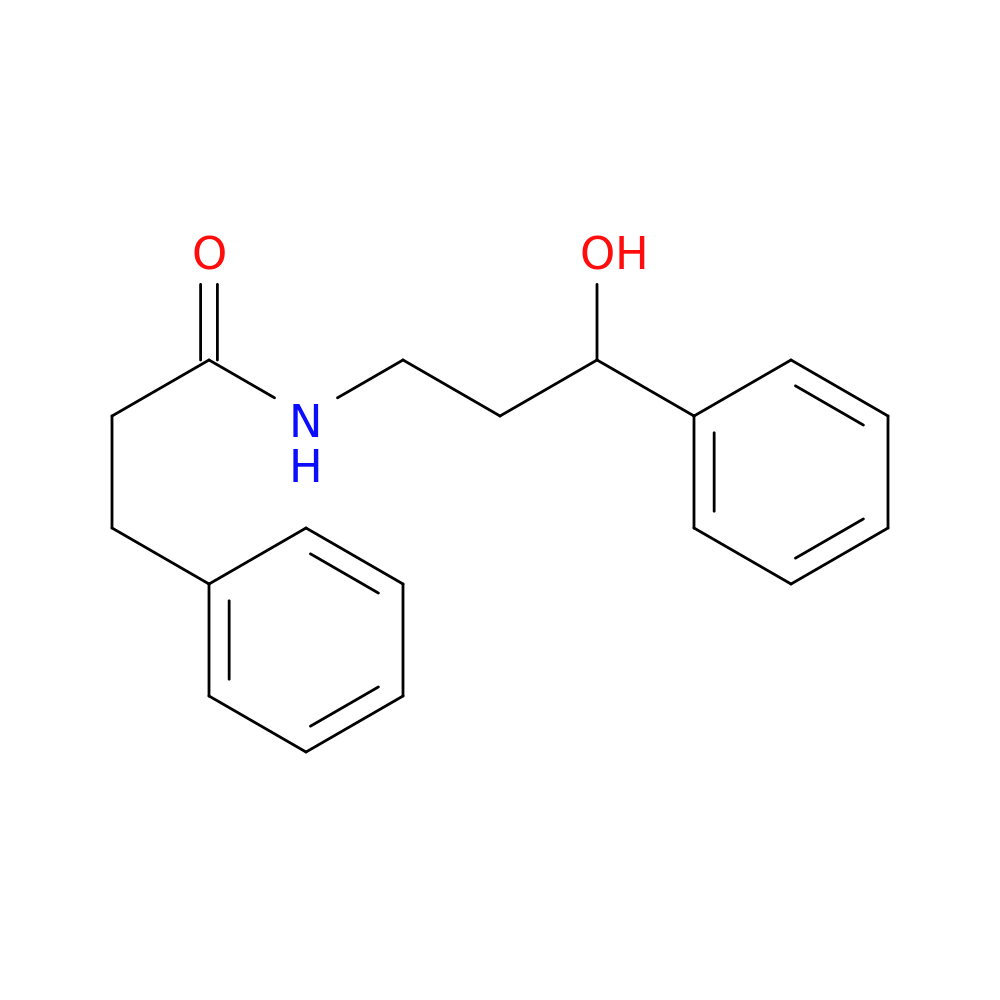 N-(3-hydroxy-3-phenylpropyl)-3-phenylpropanamide