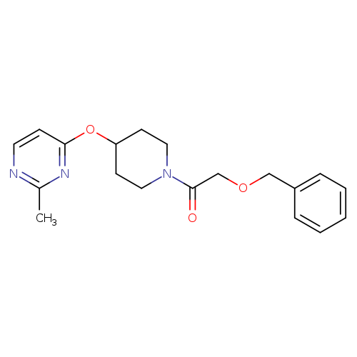 2-(benzyloxy)-1-{4-[(2-methylpyrimidin-4-yl)oxy]piperidin-1-yl}ethan-1-one