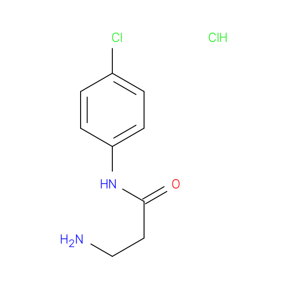3-Amino-N-(4-chlorophenyl)propanamide hydrochloride