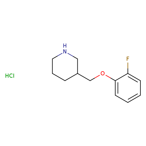 3-(2-FLUORO-PHENOXYMETHYL)-PIPERIDINE HYDROCHLORIDE
