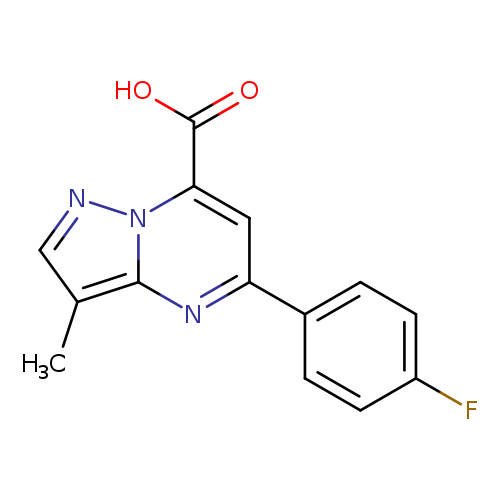 5-(4-Fluorophenyl)-3-methylpyrazolo[1,5-a]pyrimidine-7-carboxylic acid