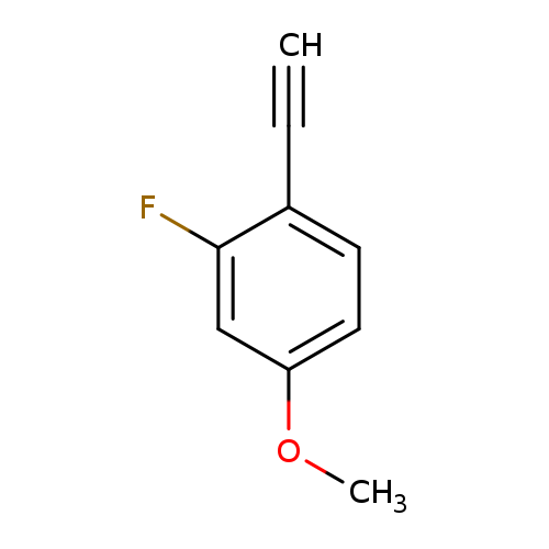 1-ethynyl-2-fluoro-4-methoxybenzene