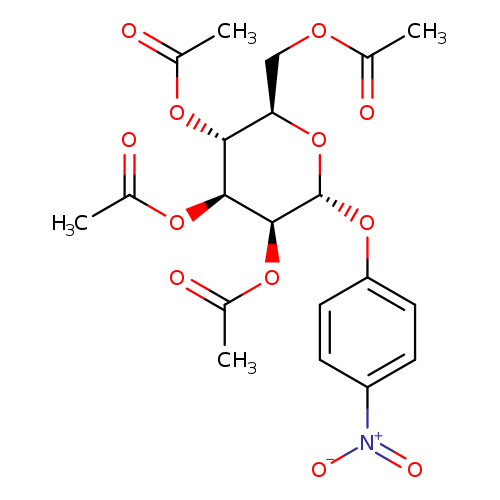 (2R,3R,4S,5S,6R)-2-(Acetoxymethyl)-6-(4-nitrophenoxy)tetrahydro-2H-pyran-3,4,5-triyl triacetate