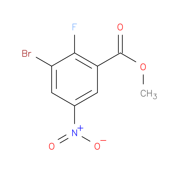 methyl 3-bromo-2-fluoro-5-nitrobenzoate