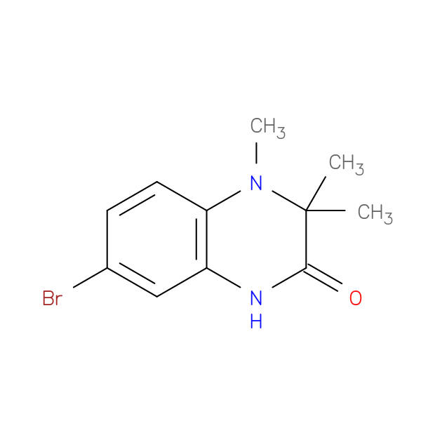 7-bromo-3,3,4-trimethyl-1,2,3,4-tetrahydroquinoxalin-2-one