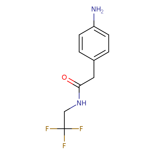 2-(4-AMINOPHENYL)-N-(2,2,2-TRIFLUOROETHYL)ACETAMIDE