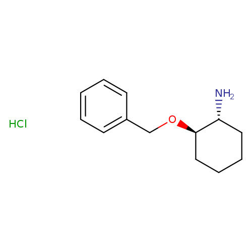 Cyclohexanamine, 2-(phenylmethoxy)-, hydrochloride (1:1), (1R,2R)-