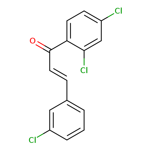 3-(3-CHLOROPHENYL)-1-(2,4-DICHLOROPHENYL)- 2-PROPEN-1-ONE