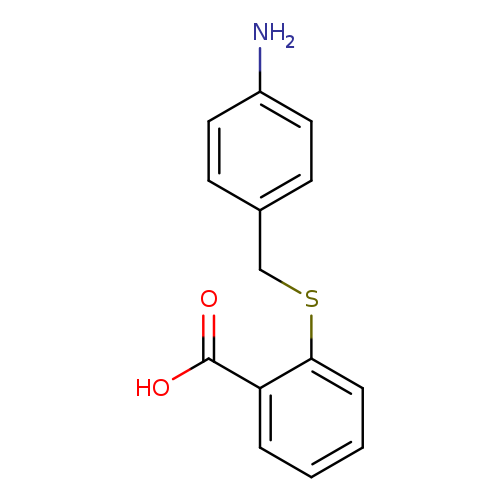 2-[(4-Aminobenzyl)thio]benzoic acid