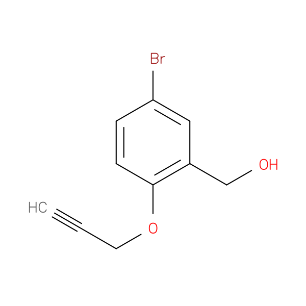 [5-bromo-2-(2-propyn-1-yloxy)phenyl]methanol