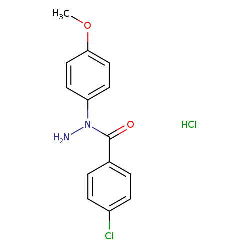 4-Chloro-benzoic Acid 1-(4-Methoxyphenyl)hydrazide Hydrochloride