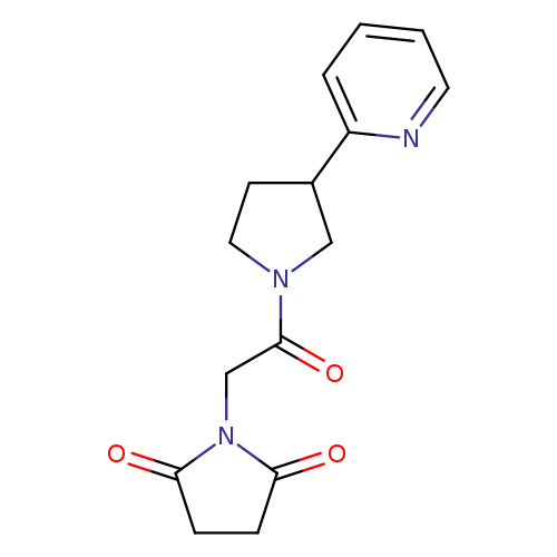 1-{2-oxo-2-[3-(pyridin-2-yl)pyrrolidin-1-yl]ethyl}pyrrolidine-2,5-dione