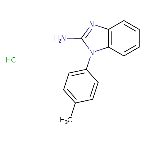 1-(4-methylphenyl)-1H-1,3-benzodiazol-2-amine hydrochloride