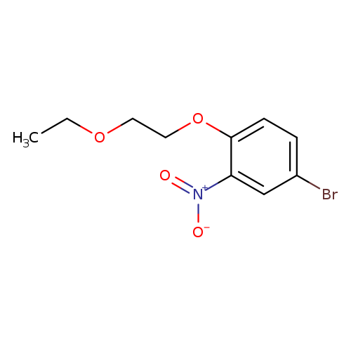 4-bromo-1-(2-ethoxyethoxy)-2-nitrobenzene