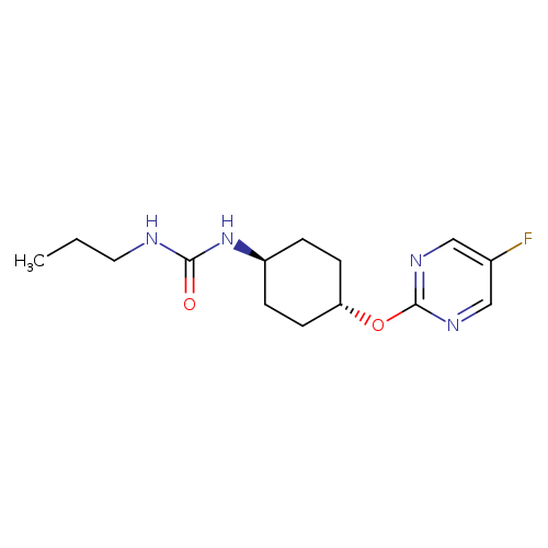 3-propyl-1-[(1r,4r)-4-[(5-fluoropyrimidin-2-yl)oxy]cyclohexyl]urea