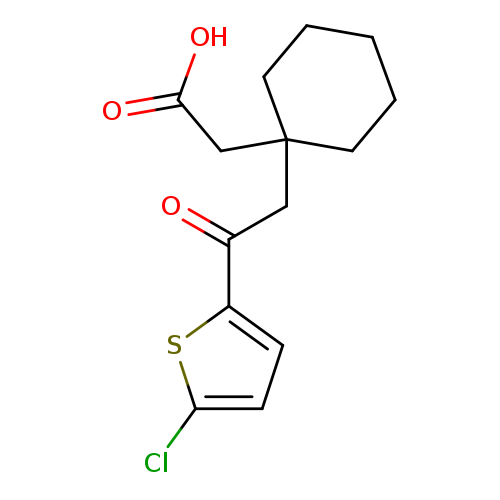 2-(1-[2-(5-Chlorothiophen-2-yl)-2-oxoethyl]cyclohexyl)acetic acid