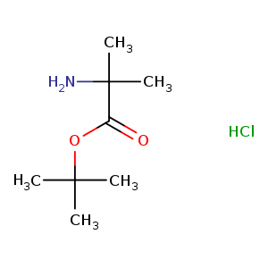 tert-Butyl 2-amino-2-methylpropanoate hydrochloride
