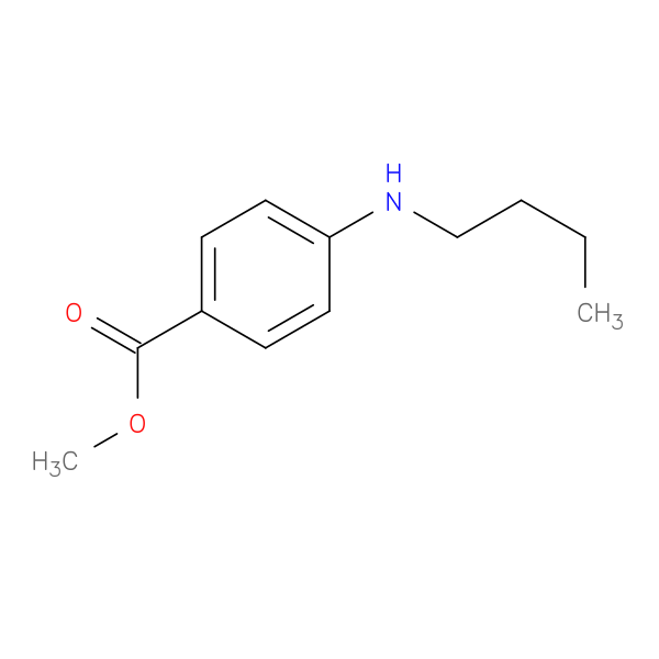 Benzoic acid, 4-(butylamino)-, methyl ester