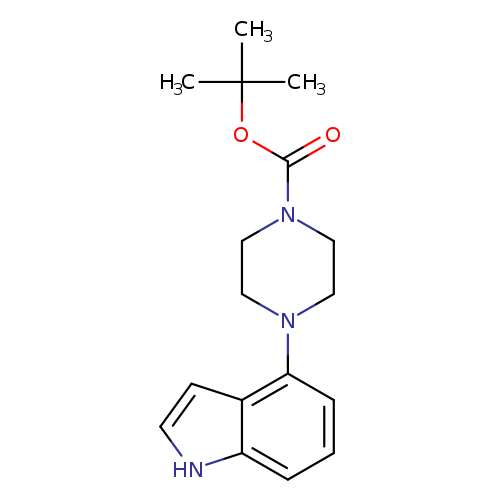 1-Piperazinecarboxylicacid, 4-(1H-indol-4-yl)-, 1,1-dimethylethyl ester