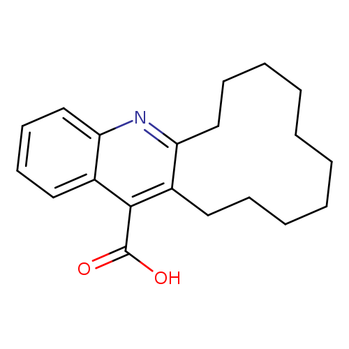 6,7,8,9,10,11,12,13,14,15-Decahydrocyclododeca[b]quinoline-16-carboxylic acid