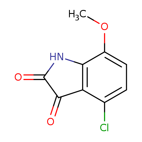 4-Chloro-7-methoxy isatin