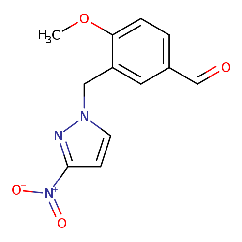 4-Methoxy-3-[(3-nitro-1h-pyrazol-1-yl)methyl]benzaldehyde
