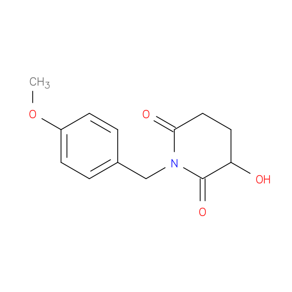 3-Hydroxy-1-(4-methoxybenzyl)piperidine-2,6-dione