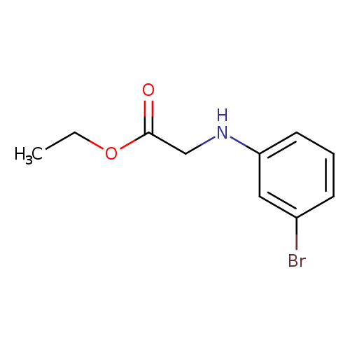 Glycine, N-(3-bromophenyl)-, ethyl ester