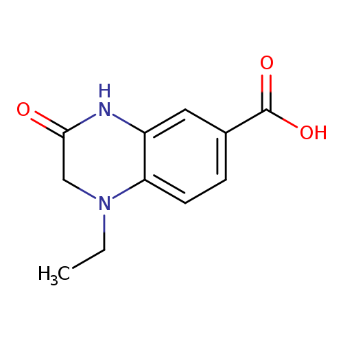 1-ethyl-3-oxo-1,2,3,4-tetrahydroquinoxaline-6-carboxylic acid