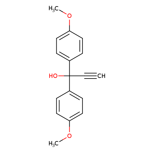 Benzenemethanol, α-ethynyl-4-methoxy-α-(4-methoxyphenyl)-