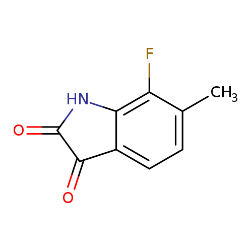 7-Fluoro-6-methylindoline-2,3-dione