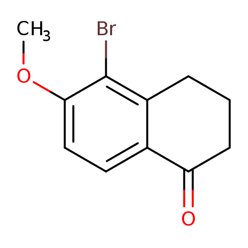 1(2H)-Naphthalenone, 5-bromo-3,4-dihydro-6-methoxy-
