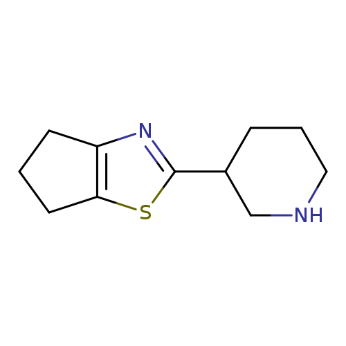 2-(piperidin-3-yl)-5,6-dihydro-4H-cyclopenta[d]thiazole