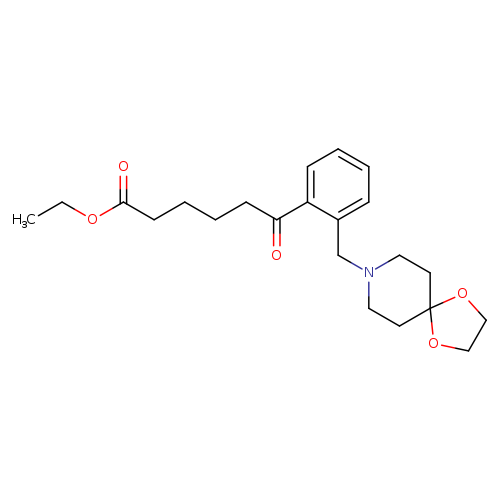 methyl 6-(2-(1,4-dioxa-8-azaspiro[4.5]decan-8-ylmethyl)phenyl)-6-oxohexanoate