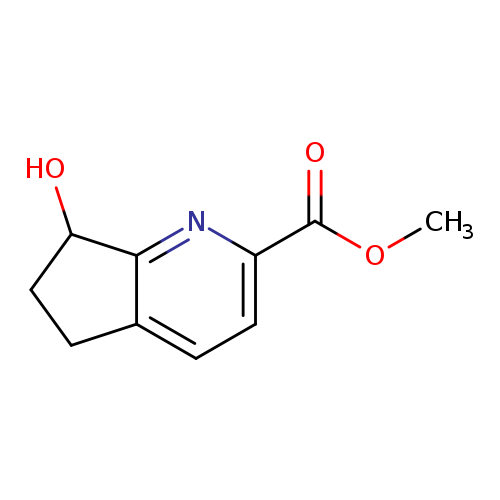 methyl 7-hydroxy-5H,6H,7H-cyclopenta[b]pyridine-2-carboxylate