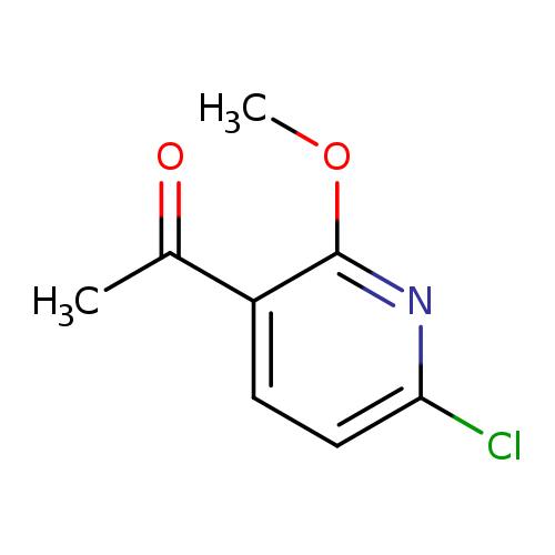 1-(6-chloro-2-methoxypyridin-3-yl)ethan-1-one